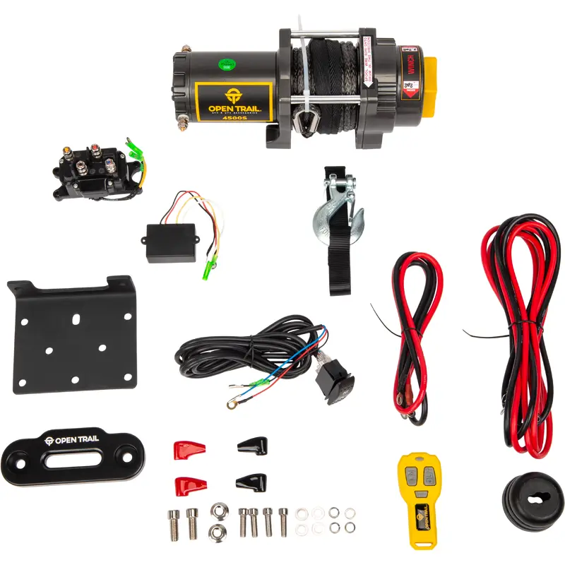 4500lb Winch Synthetic Rope