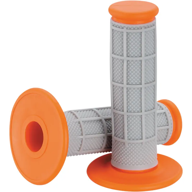MOOSE RACING Grips - Qualifier - Half Waffle - Orange 1MG0715-EVM