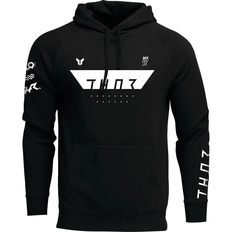 THOR Rogue Pullover Hoodie - Black - Small 3050-7029