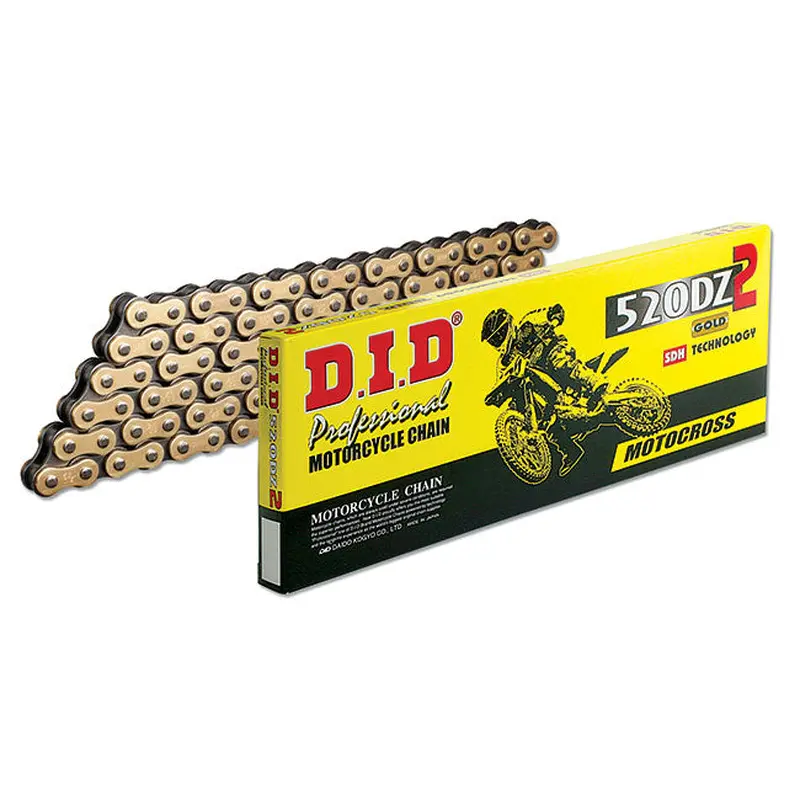 520DZ2 x 116RB G&B solid bush chain w/ RJ clip link DID (520DZ116G)