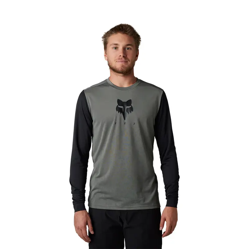 FOX RANGER TRU DRI LS JERSEY [PEWTER]