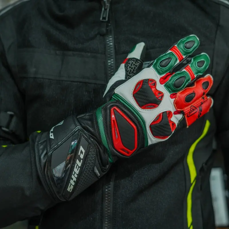 Shield Viper X Full Gauntlet Gloves Green