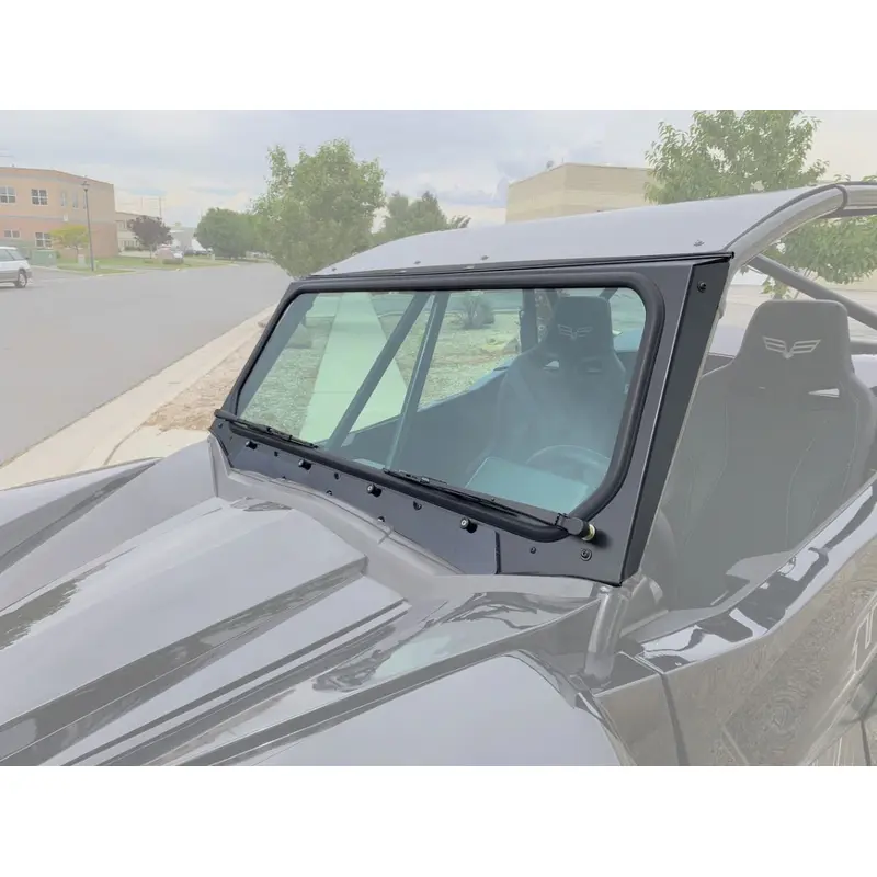 Wildcat XX Vented Glass Windshield with Wipers By UTVZILLA