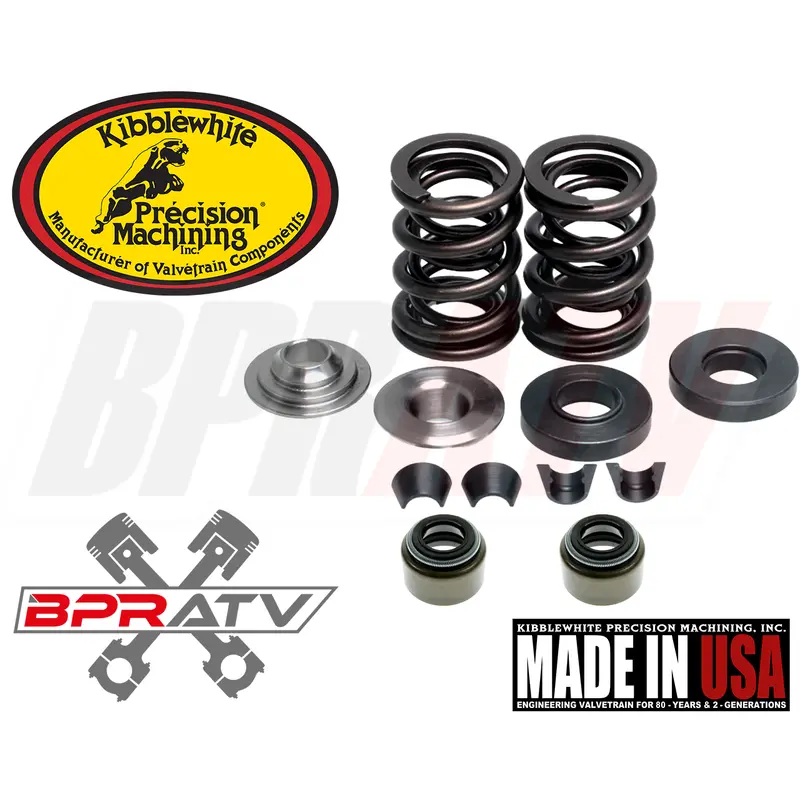 Yamaha Wolverine 350 YFM350 Kibblewhite Racing Spring Kit Valve Stem Seals 95-09