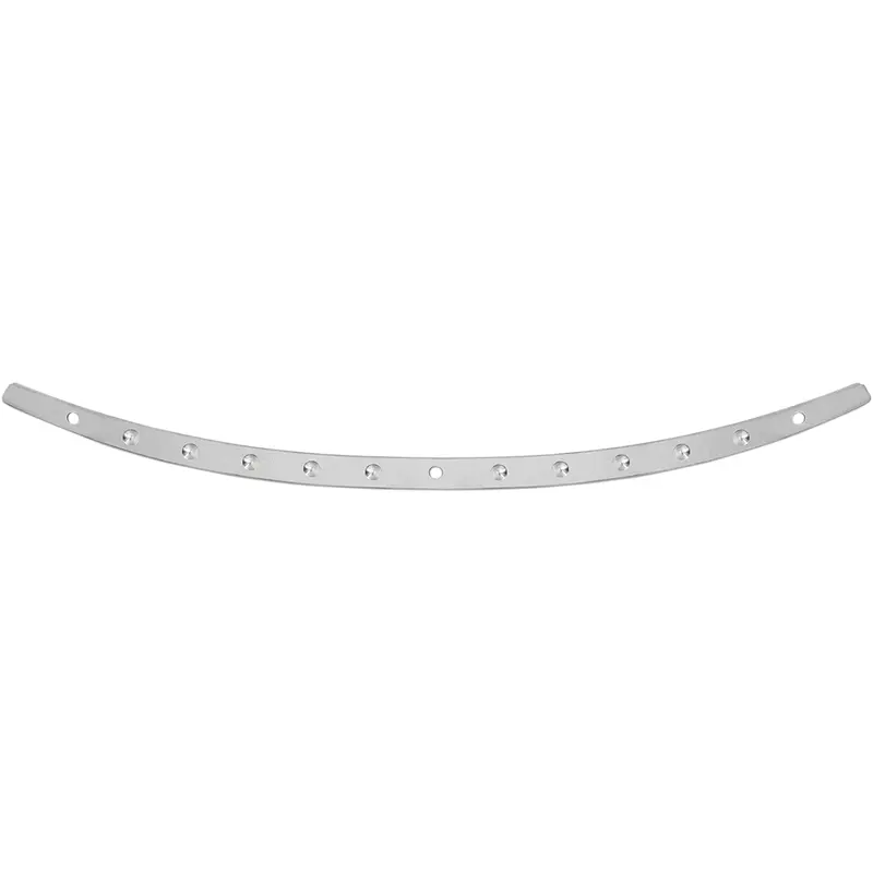 MEMPHIS SHADES Windshield Trim - Polished - Dish - '96-'13 FLH MEM0943