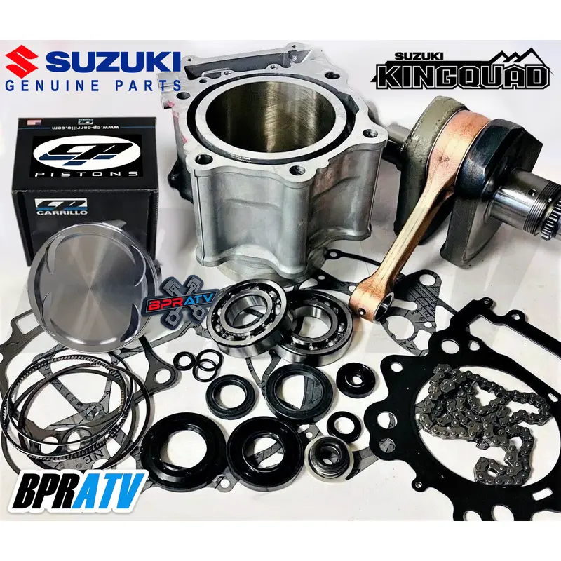 Suzuki King Quad LTA 750 OEM Cylinder Crank Motor Engine Top Bottom Rebuild Kit