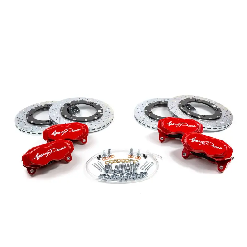 Can-Am Maverick X3 Turbo Big Brake Kit Front and Rear Red (2017-2020)