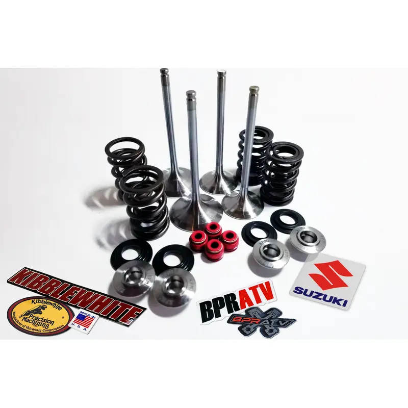 Suzuki DRZ400 Kibblewhite Titanium Spring Kit White Diamond Valves STD RED Seals