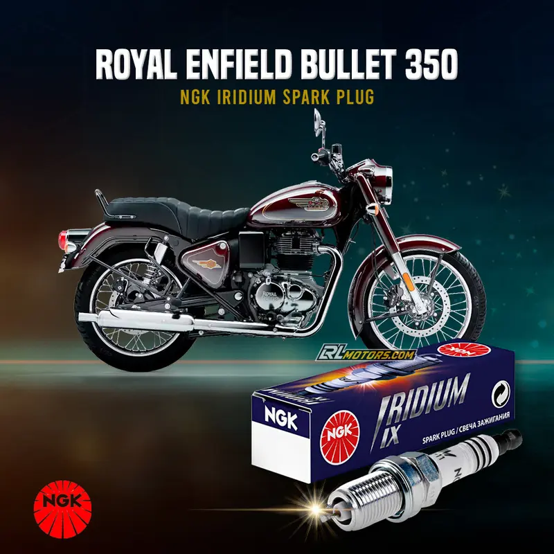 Royal Enfield BULLET 350 - NGK Iridium Spark plug