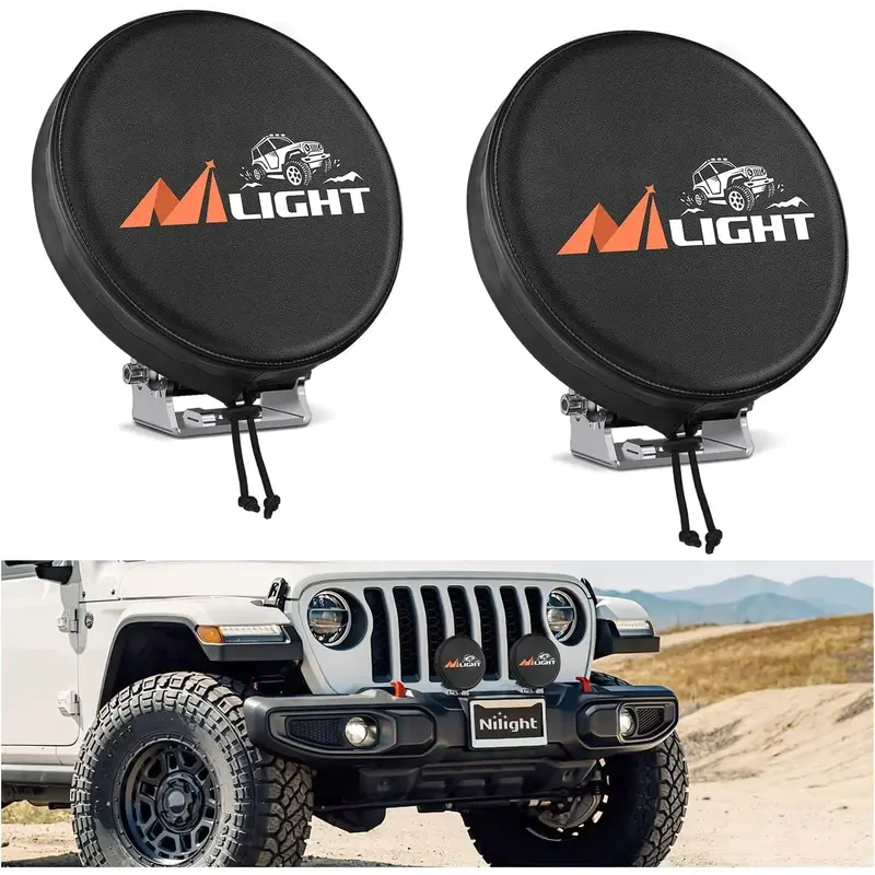 5.75 Inch Round Offroad Driving Pod Light Cover Type A
