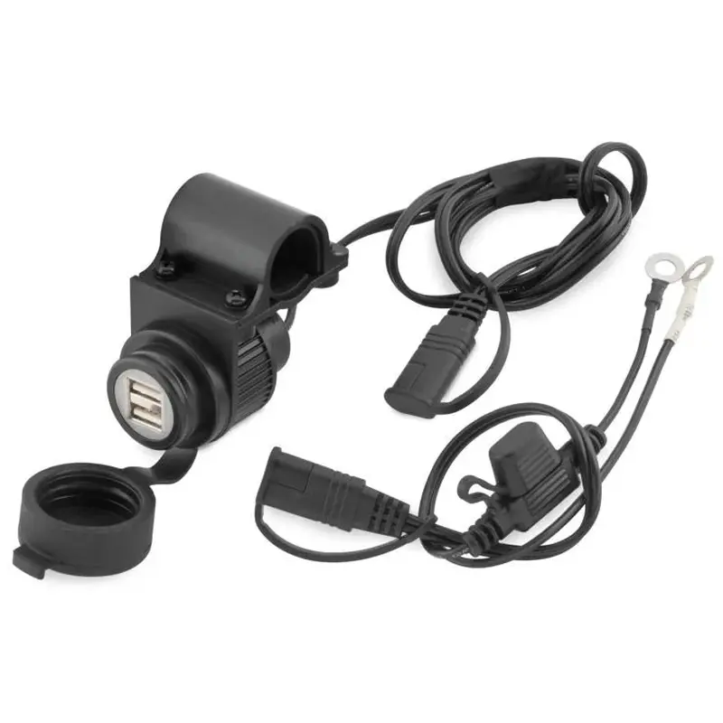 BikeMaster Dual USB Port/Plug Charger