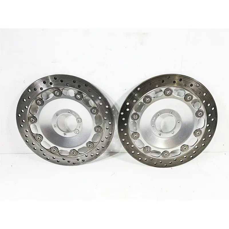 1998 Honda GL1500 Valkyrie Tour Front Brake Rotor Disc Set 45220-MZ0-003