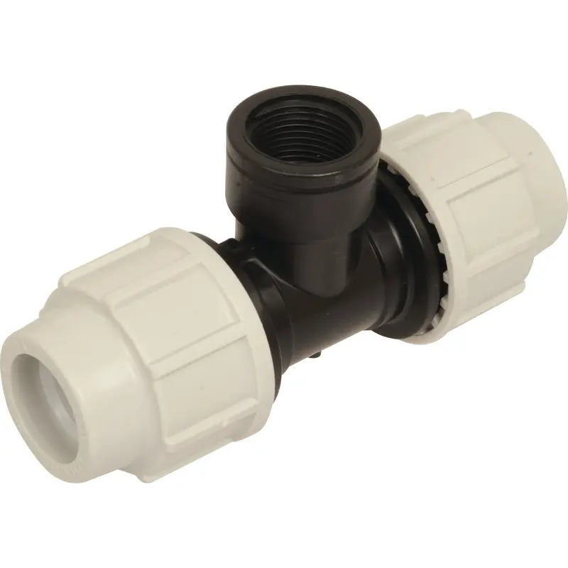 90 Tee with Threaded Female Offtake - 32mm x 1 | Sparex Part No.S.106899