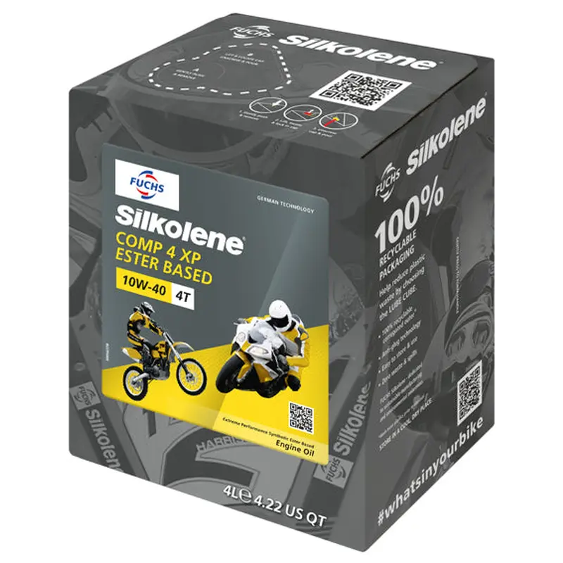 Silkolene COMP 4 XP - Ester Based Semi Synthetic 4 Stroke