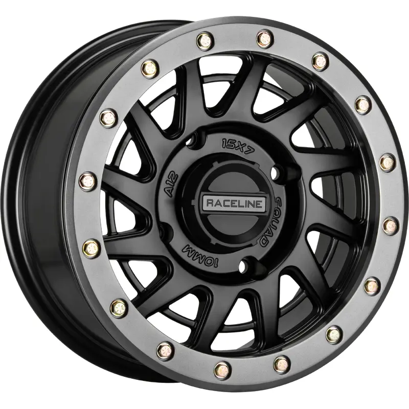 Squad Bdlk Wheel 15x7 4/137 4+3 (+10mm) Blk/Gunmetal