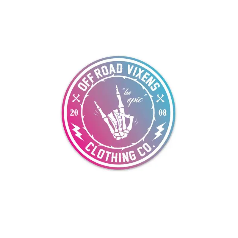 Be Epic Blend Printed Decal 3.5" x 3.5"
