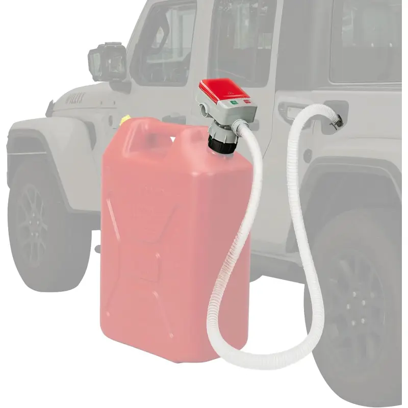 Fuel Transfer Pump with 35''/ 51'' Long Hose, Portable Transfer Pump Automatic