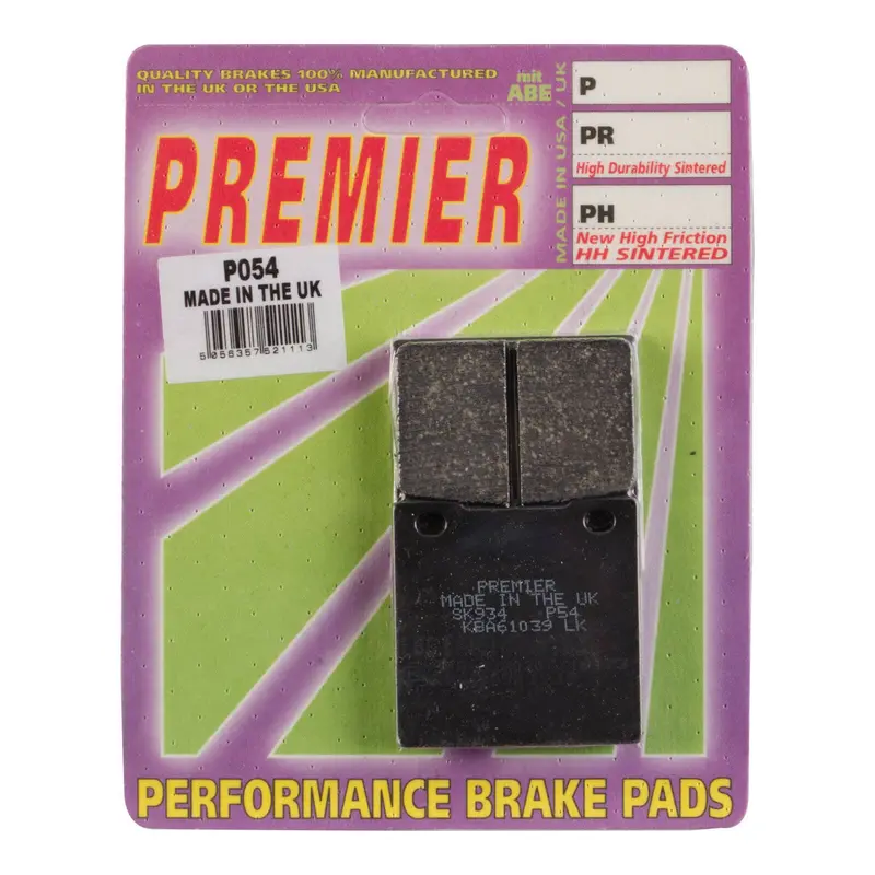 Premier Brake Pads - P Organic Standard