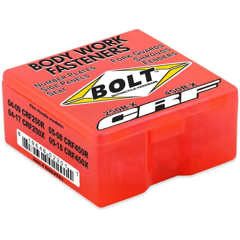 Bolt Full Plastic Fastener Kit Hon | HON-PFK1