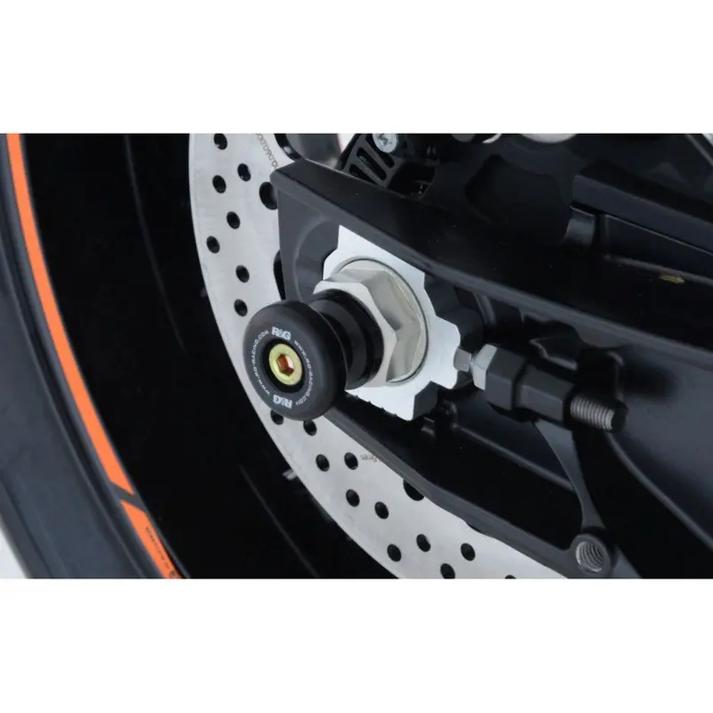 R&G Racing Black Spindle Sliders For 2023-2024 CF-Moto 800NK
