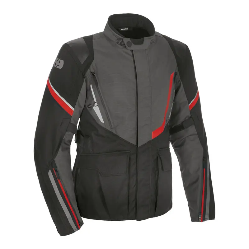 Oxford Montreal 4.0 Dry2Dry Men's Jacket - Black / Grey / Red