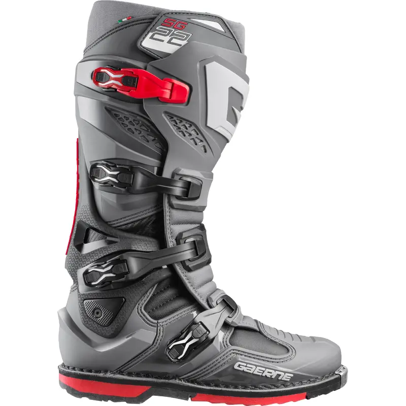 GAERNE SG.22 Boots Anthracite/Black/Red Size 12