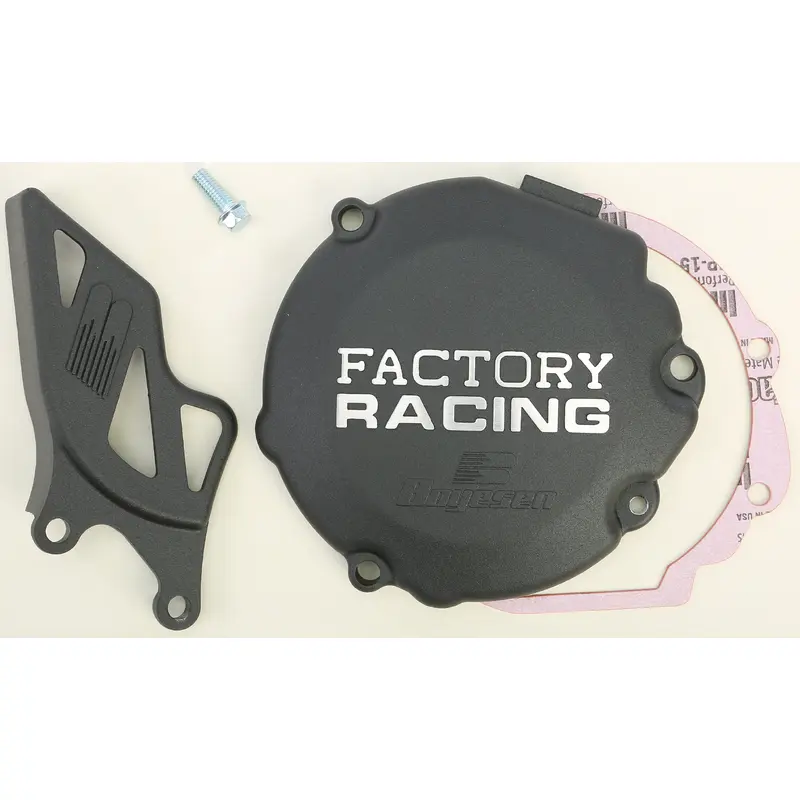 BOYESEN FACTORY RACING IGNITION COVER BLACK SC-20B