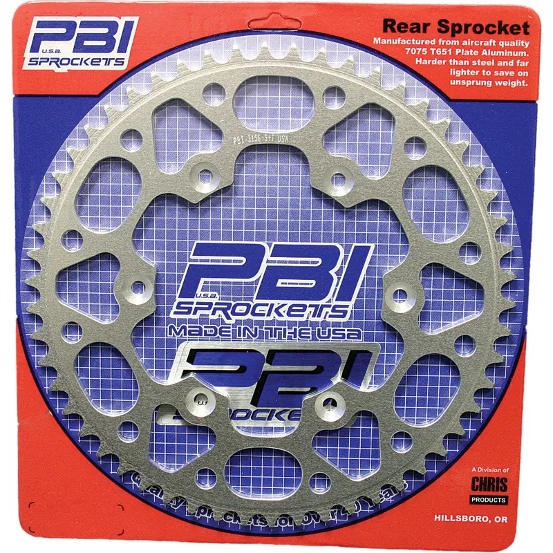 PBI REAR ALUMINUM SPROCKET 52T 4039-52-2