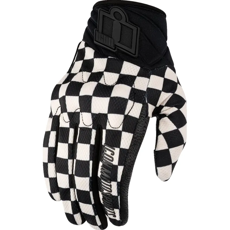 ICON Women's Anthem3* CX Gloves - Checker - Large 3302-1008