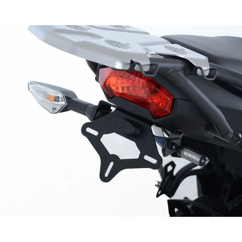 R&G Racing Black Tail Tidy License Plate Holder For 2017-2019 Kawasaki Versys-X 250