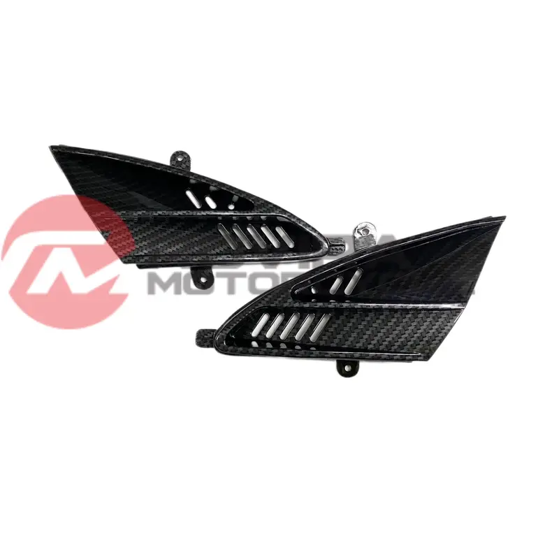 Carbon fiber style Front Fairing Grill for Vento