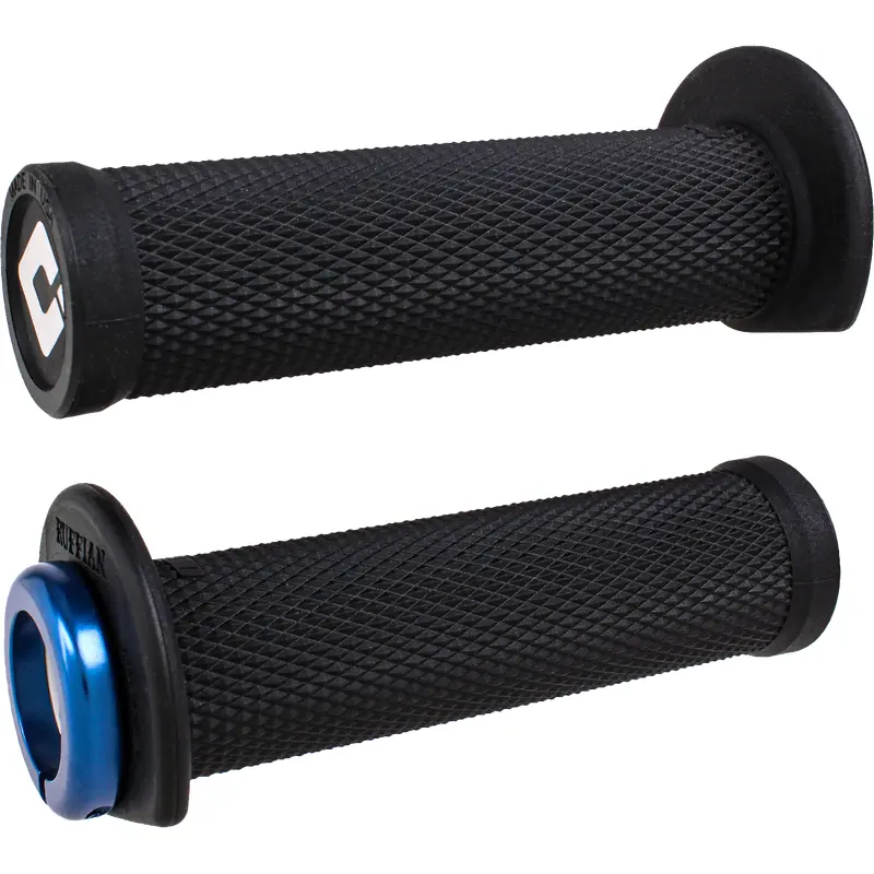 Atv/Pwc Ruffian Lockon Grip 125mm Black/Blue