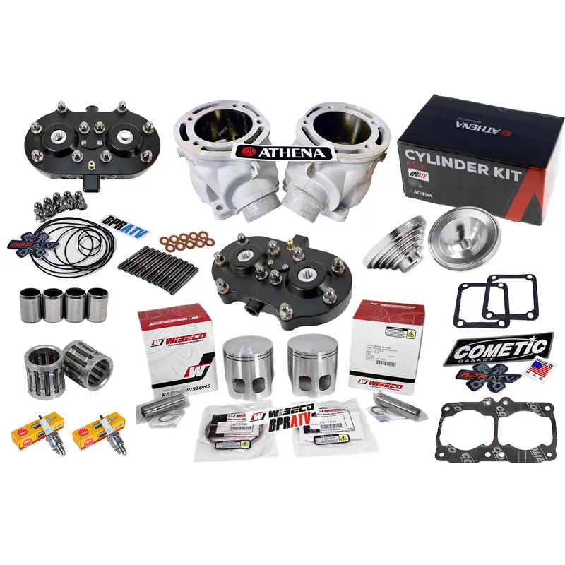 Banshee Athena 421cc Cylinders WISECO Pistons Domes 68mm Big Bore Stroker & Head