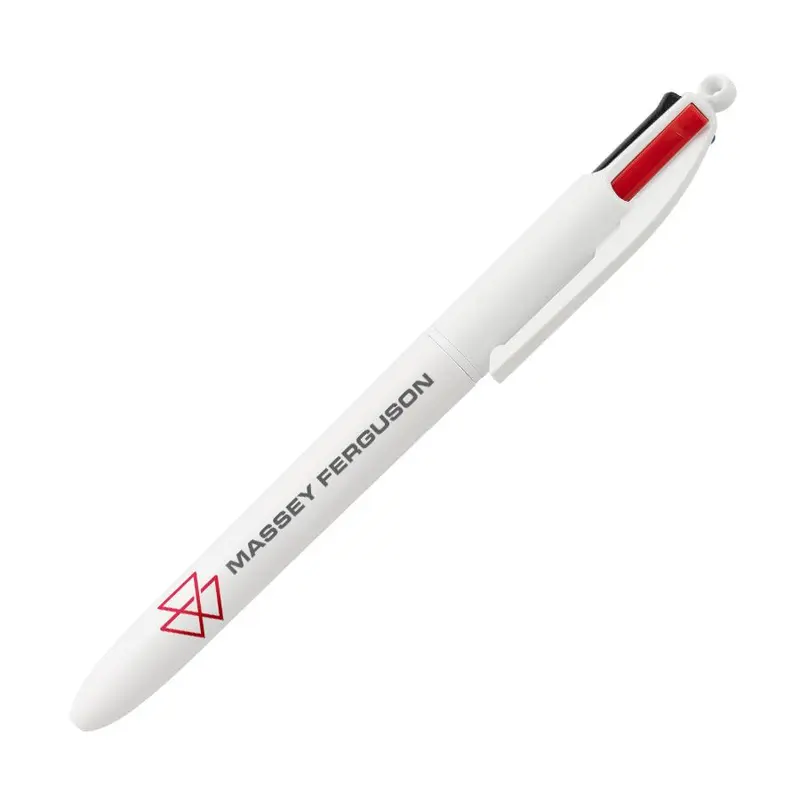Massey Ferguson BIC 4-Colour Pen  Classic White with MF Logo | X993422202000
