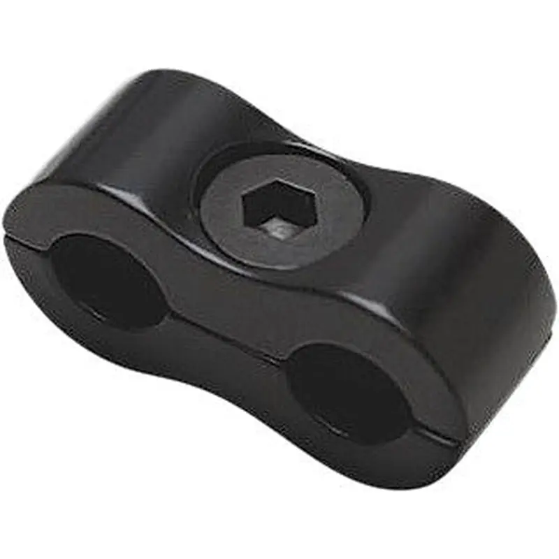 MOTION PRO THROTTLE/IDLE CABLE CLAMP MP BLACK 11-0094