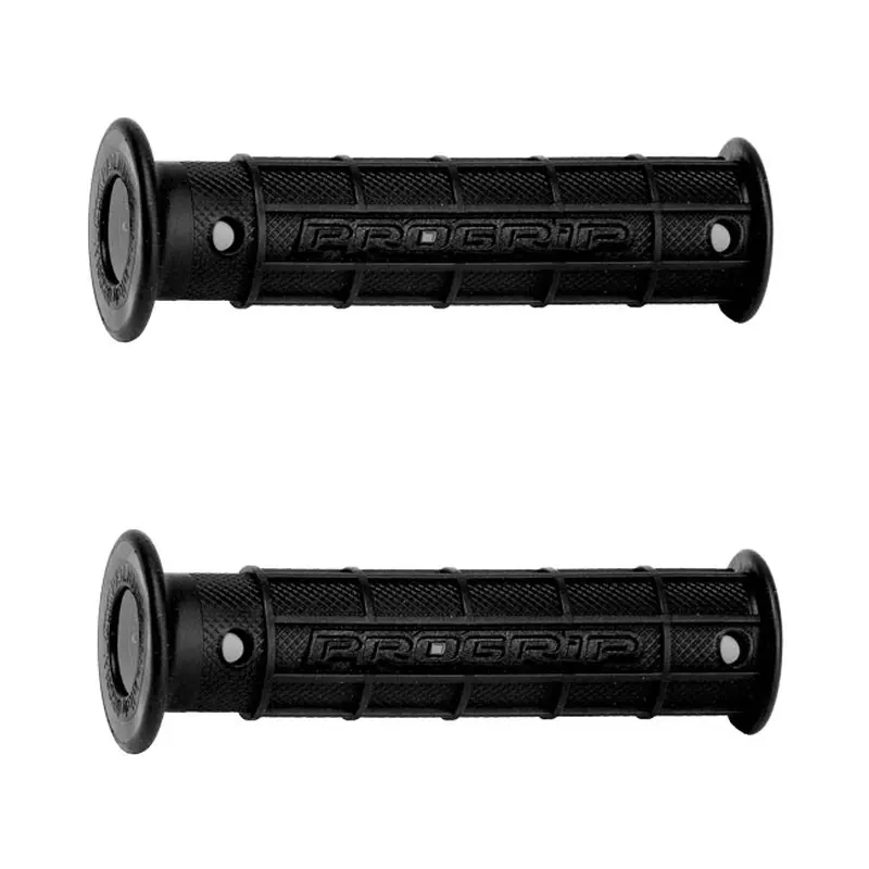 Black ATV / Jetski Grips Full Waffle 125mm Progrip (PG726B)
