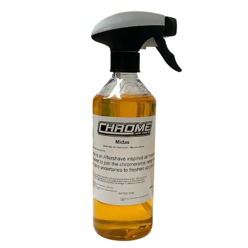 Chrome Midas 500ML | Luxury Aftershave-Inspired Air Freshener & Re-Odouriser