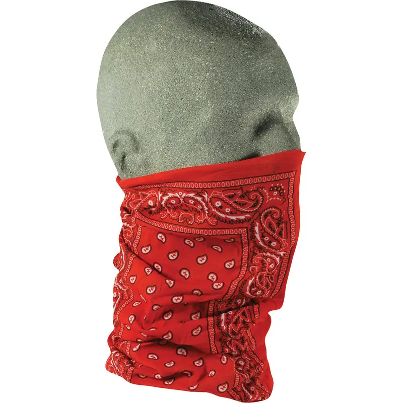 ZAN MOTLEY TUBE RED PAISLEY T106