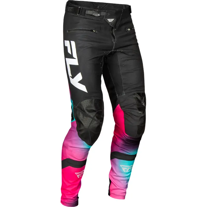 Rayce Bicycle Pants Fuschia/Black/Teal Sz 32