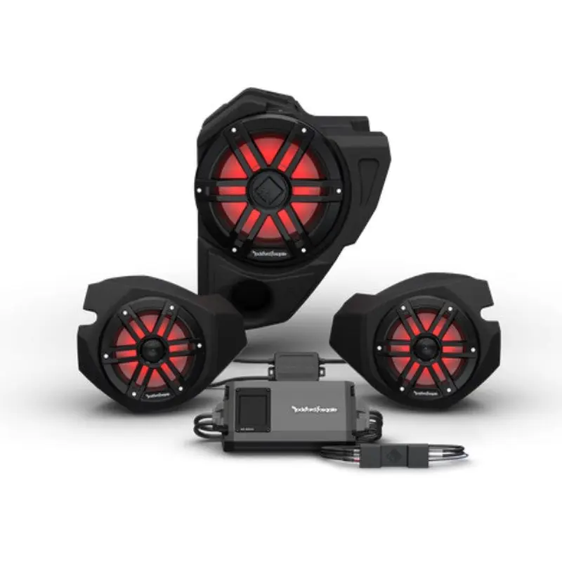Rockford Fosgate Stage 4 Audio Kit Polaris RZR (Ride Command)