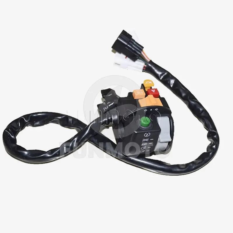 Left Handle Bar Switch Suit For HISUN500/LONCIN500 Four-wheel Drive Switch
