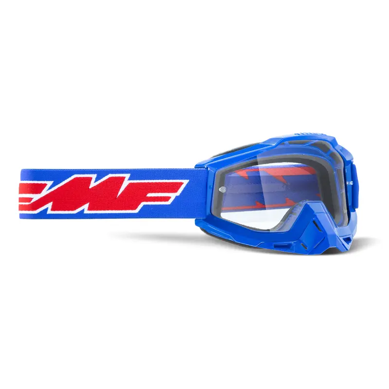 Powerbomb Youth Goggle Rocket Blue Clear Lens