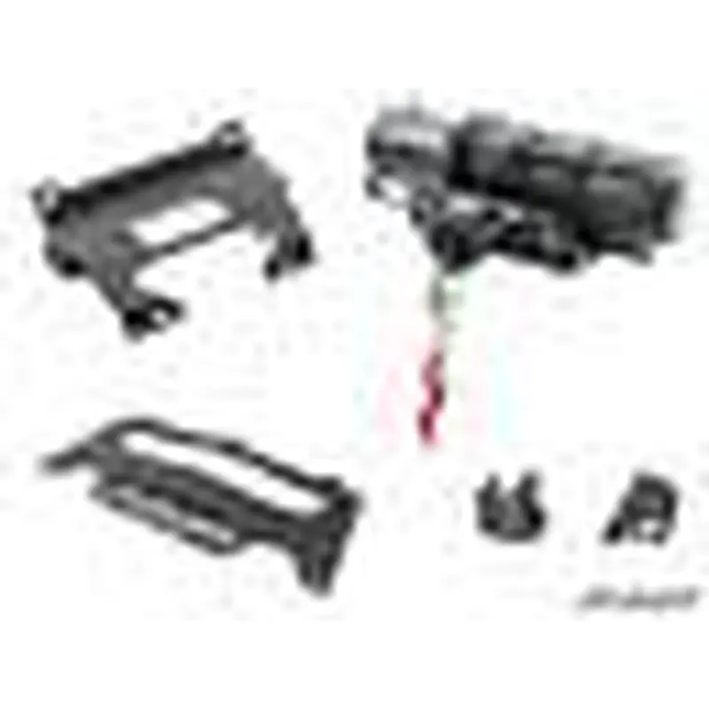SuperATV 4500 lb. Winch & Mounting Plate for Polaris RZR XP 1000 (2014-2018)