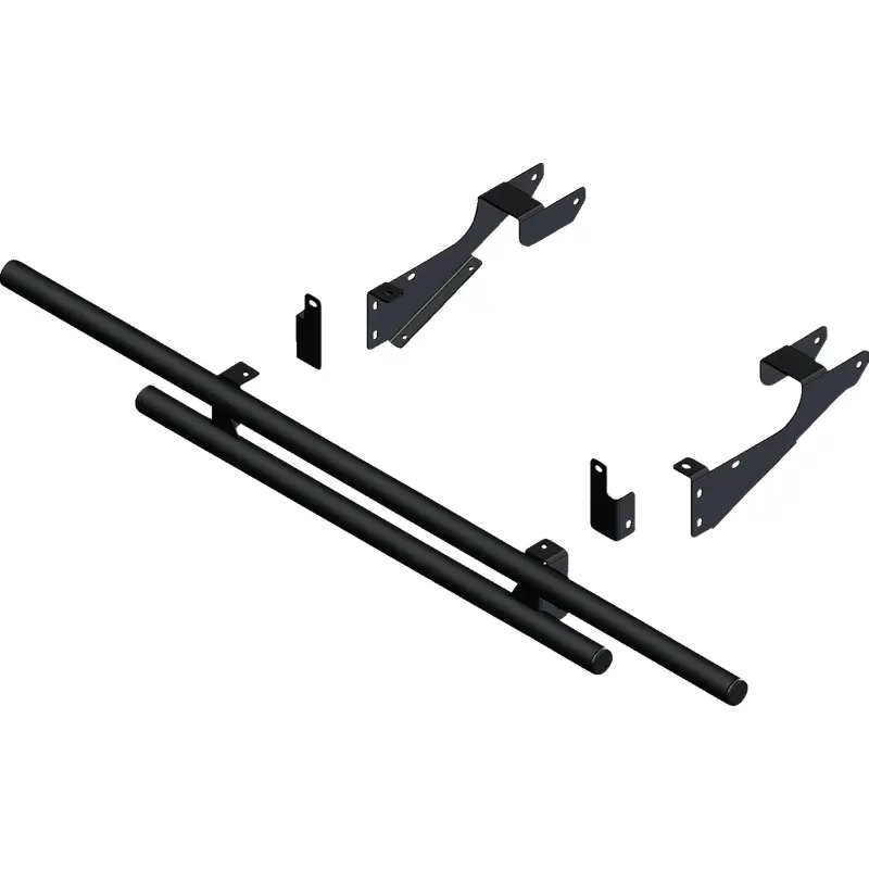 KFI PRODUCTS Rear Bumper - Black - Polaris 101850