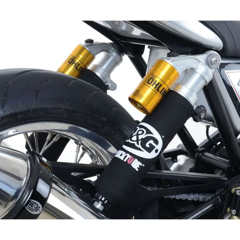 R&G Racing Black Shocktube Shock Protector Set For 2013-2014 Honda CB1100