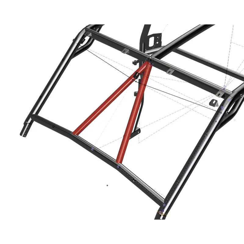 Cage Option: Front Intrusion Bars Hi-Brow RZR XP (2-Seat)