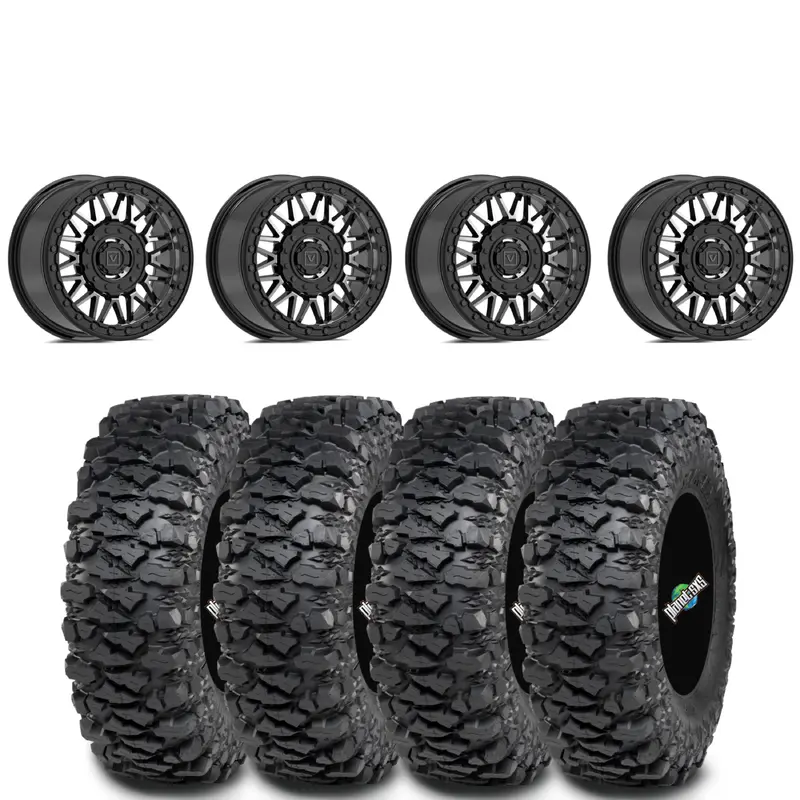 Valor Offroad V08 Dark Tint beadlock on ITP Savage XT | 4/137
