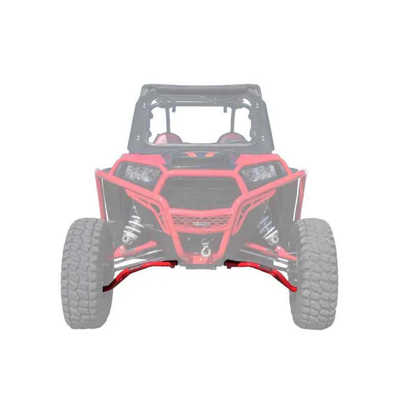 SuperATV High Clearance LOWER A Arms for Polaris RZR XP 1000 (2014+) - RED