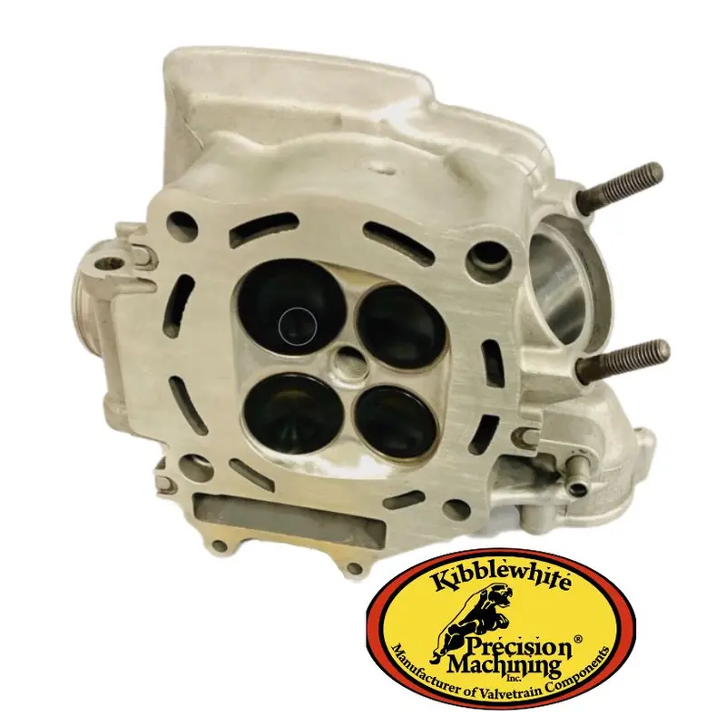 06+ TRX450R Ported Head +2 Intake +1 Exhaust Assembled Head Assembly Kibblewhite
