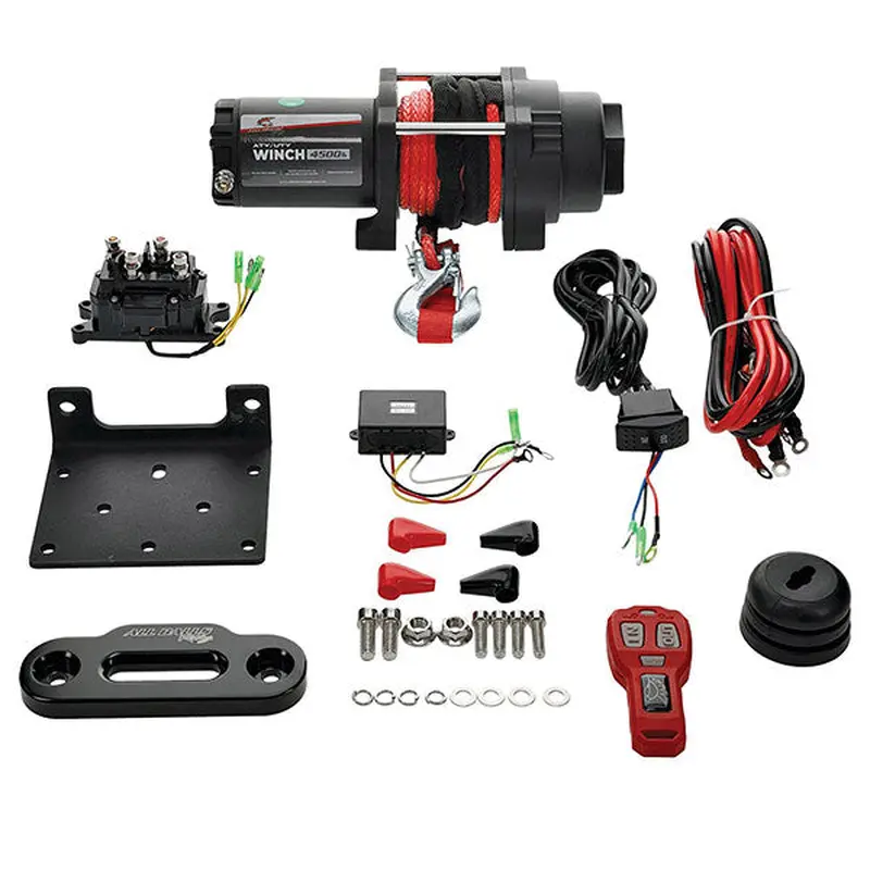 ALL BLLS 4500LB 4-BOLT WINCH SYN (431-01026)